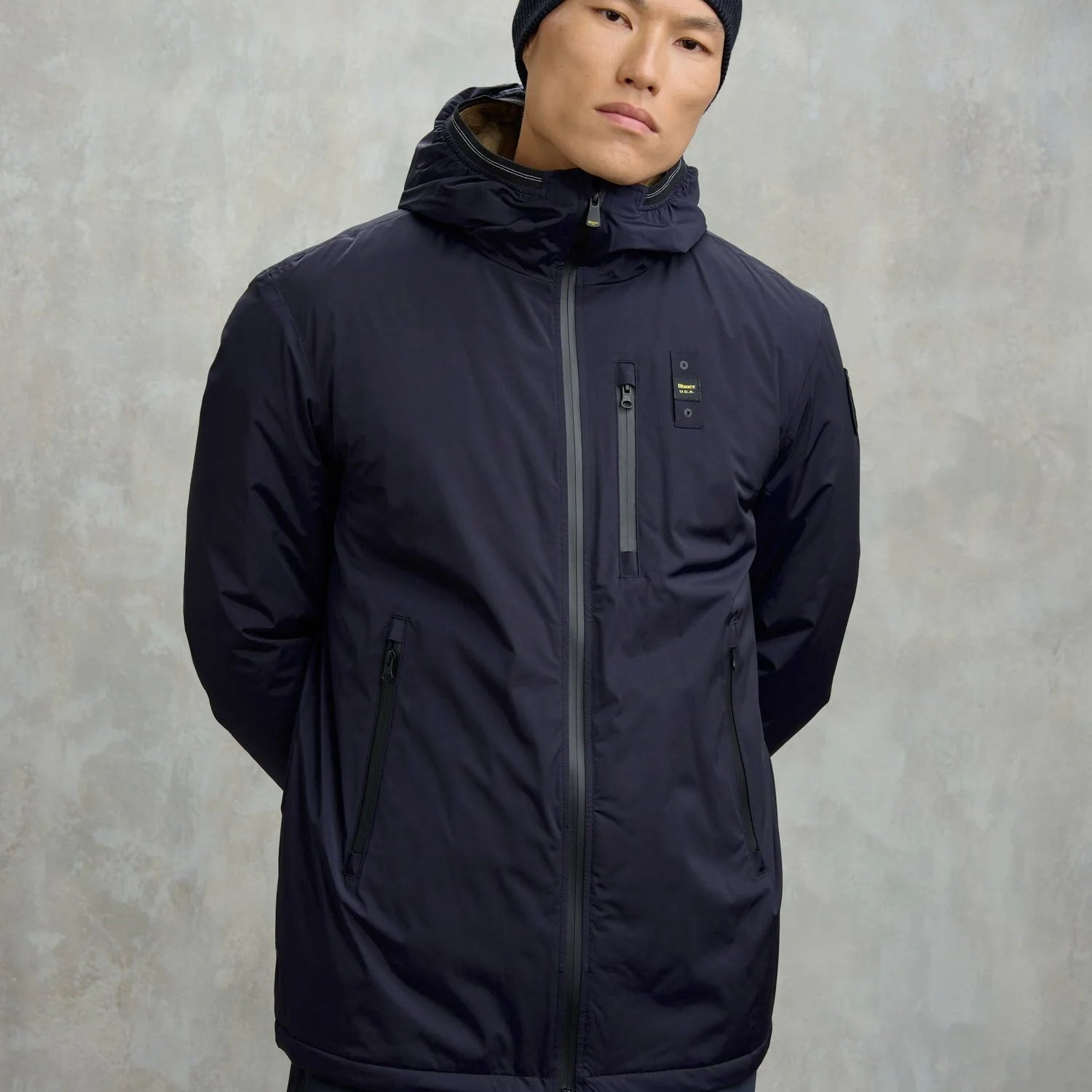 BLAUER USA Giubbetto Nastro con Pelliccia Eco Jarvis