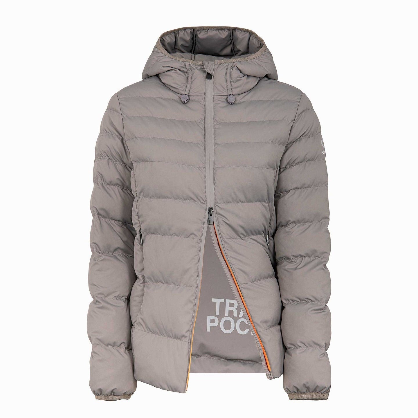 SUNS Piumino Imbottito Modello Bape Lady Travel con Cappuccio