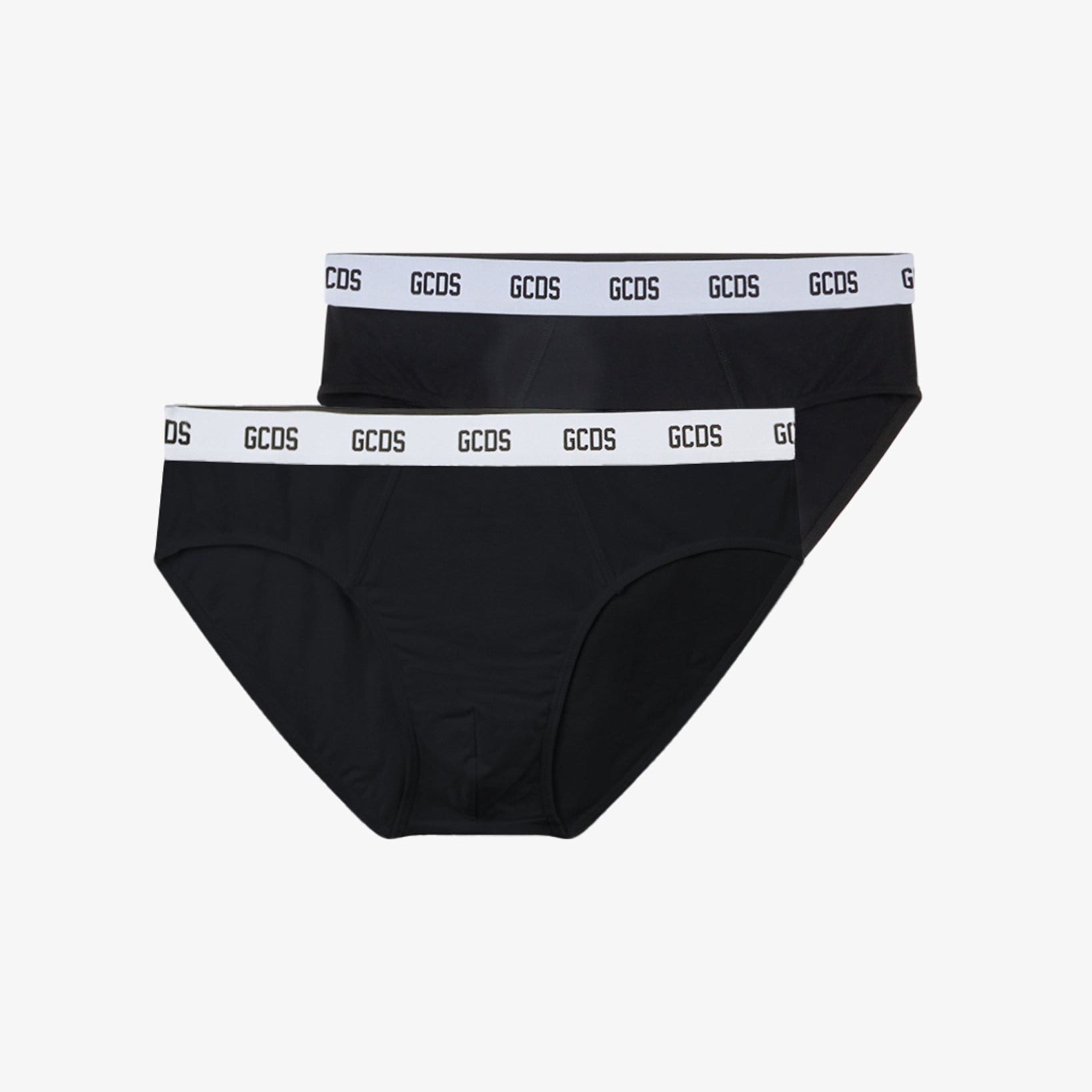 GCDS Pacco da 2 Slip Essentials Nero