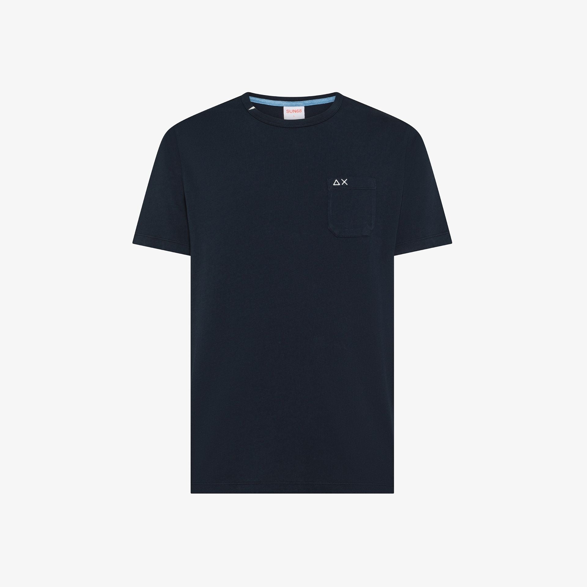 Sun 68 T-shirt Girocollo in Jersey