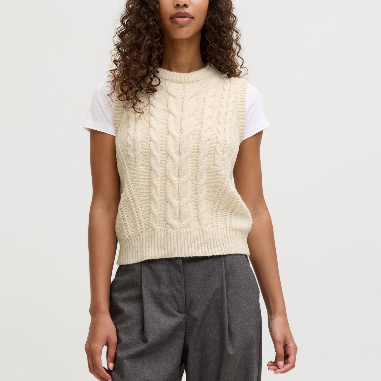 JJXX Gilet Jxjosie Motivo Trecce