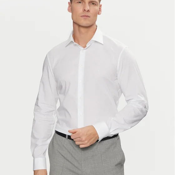 Calvin Klein Camicia Poplin Stretch Regular Fit