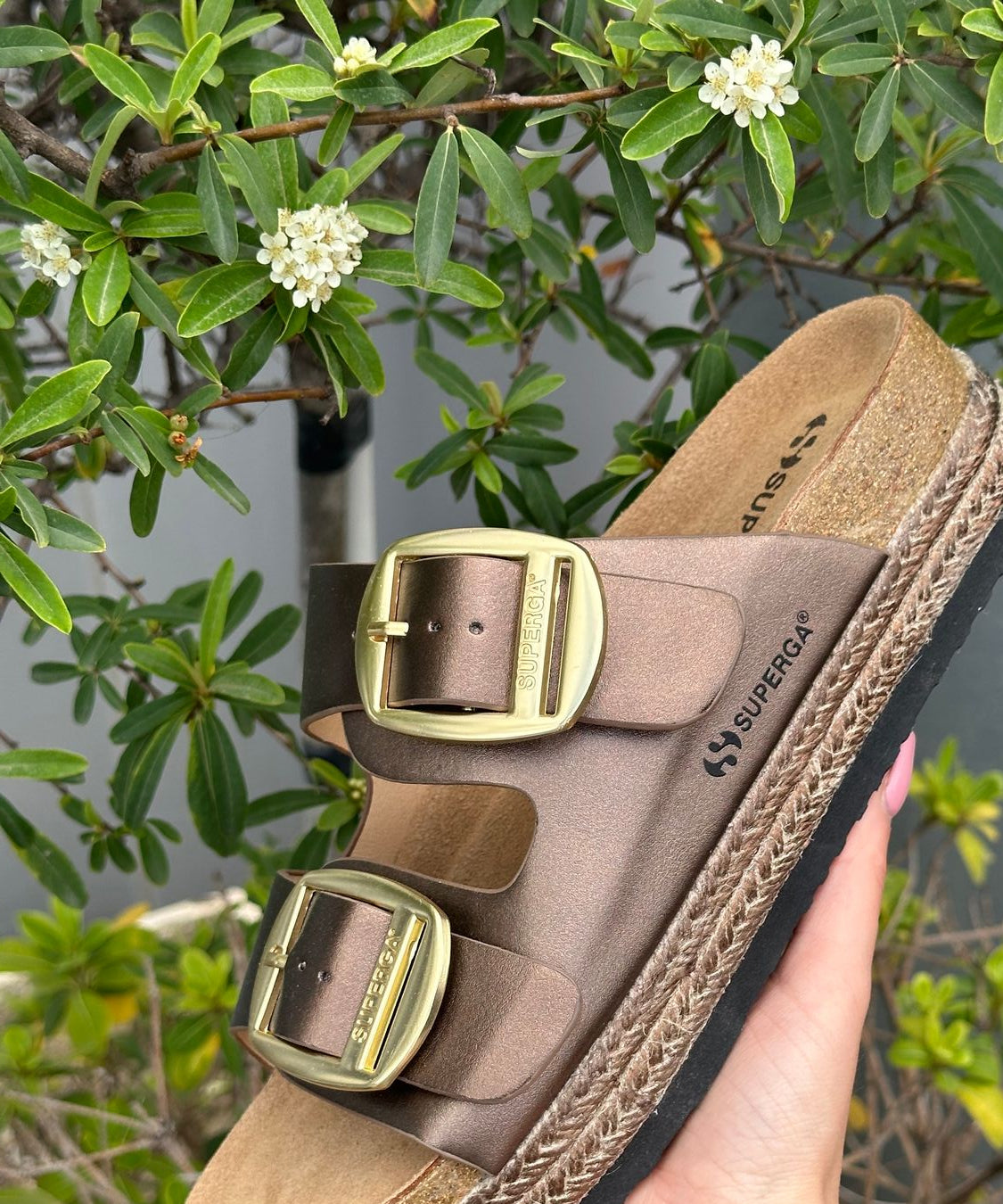 Superga Ciabatta con Doppia Fascia