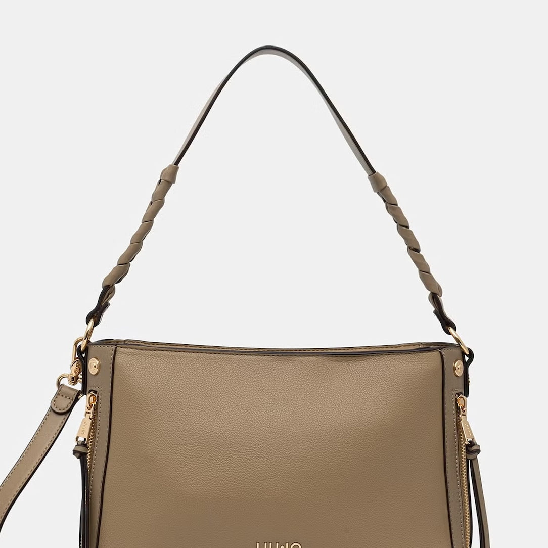 Liu Jo Borsa S HOBO con Dettaglio Intrecciato sul Manico