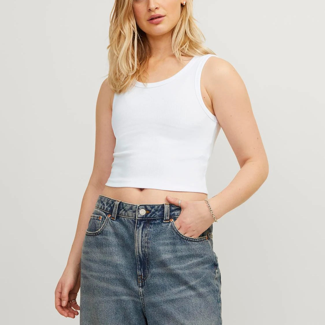 Jjxx Top Jxfallon Scollo a U