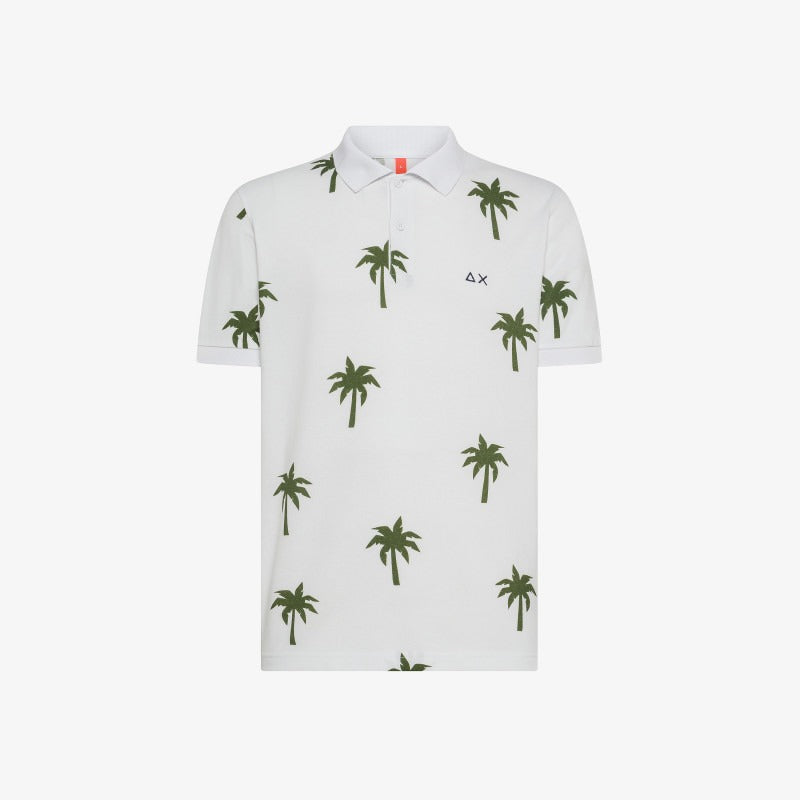 Sun68 Polo Logo e stampe