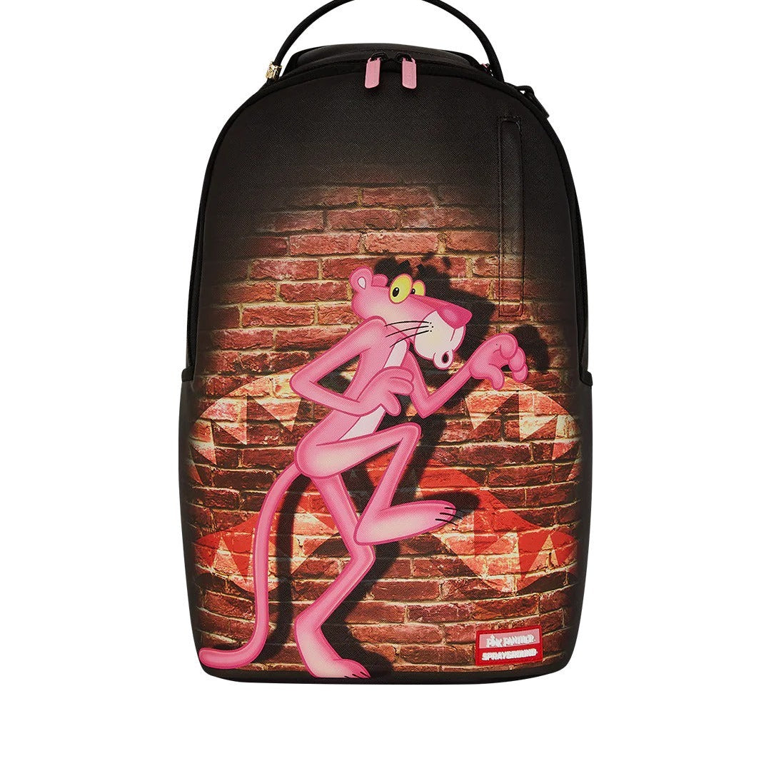 Sprayground Zaino Pantera Rosa Catturata Furtivamente Dlxr Marrone