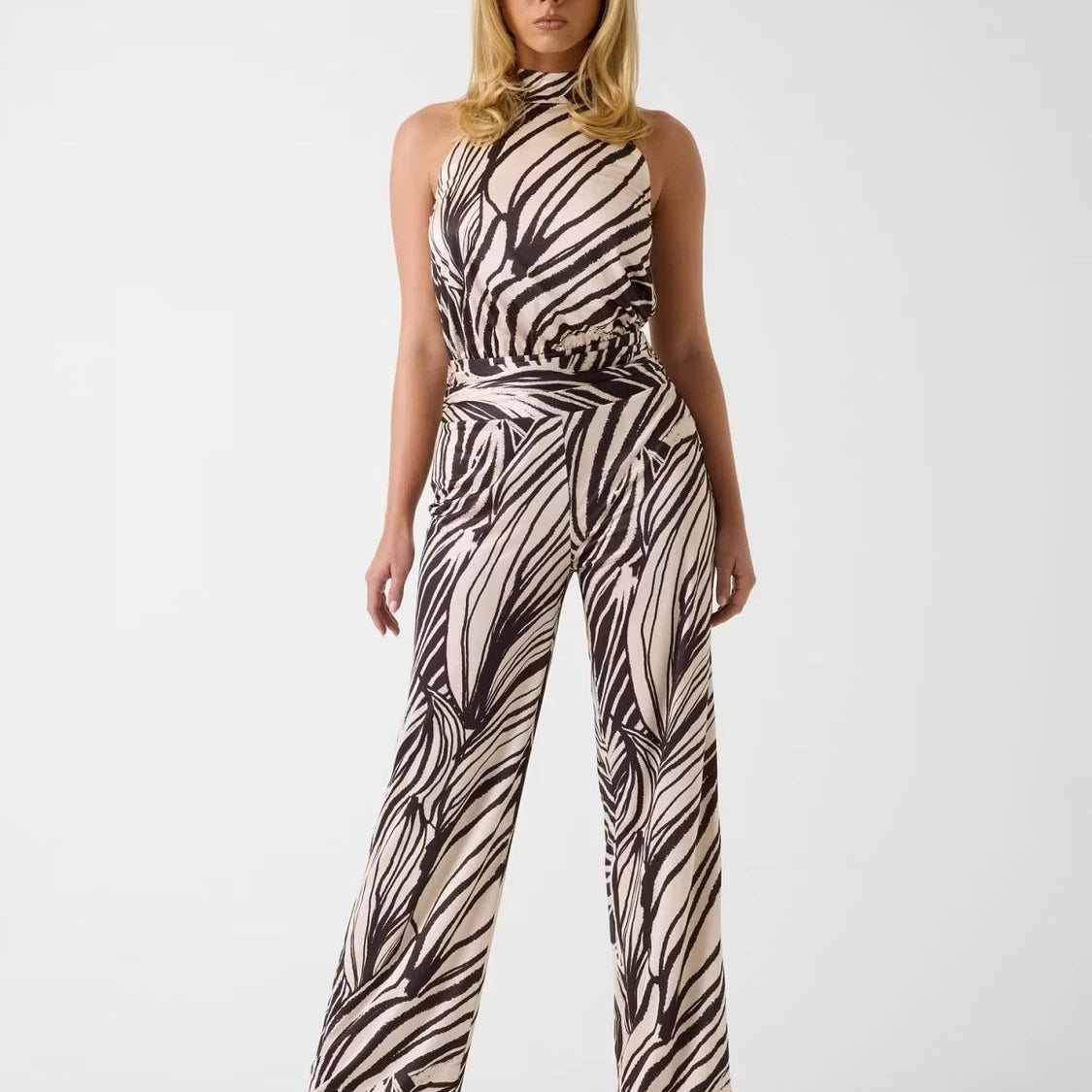 Guess Tuta con Schiena Scoperta Beige