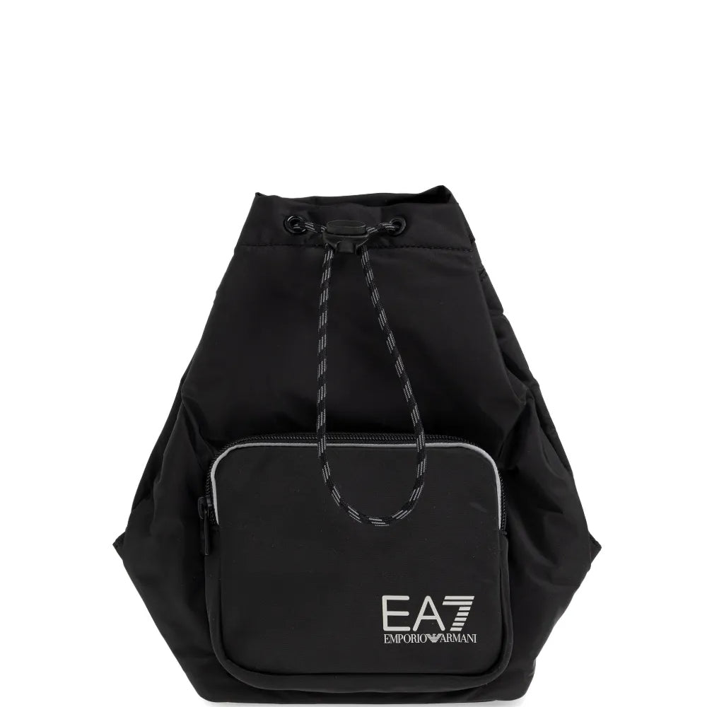 Armani EA7 Zaino con Tasca Davanti Nero