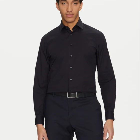 Calvin Klein Camicia Poplin Stretch Regular Fit
