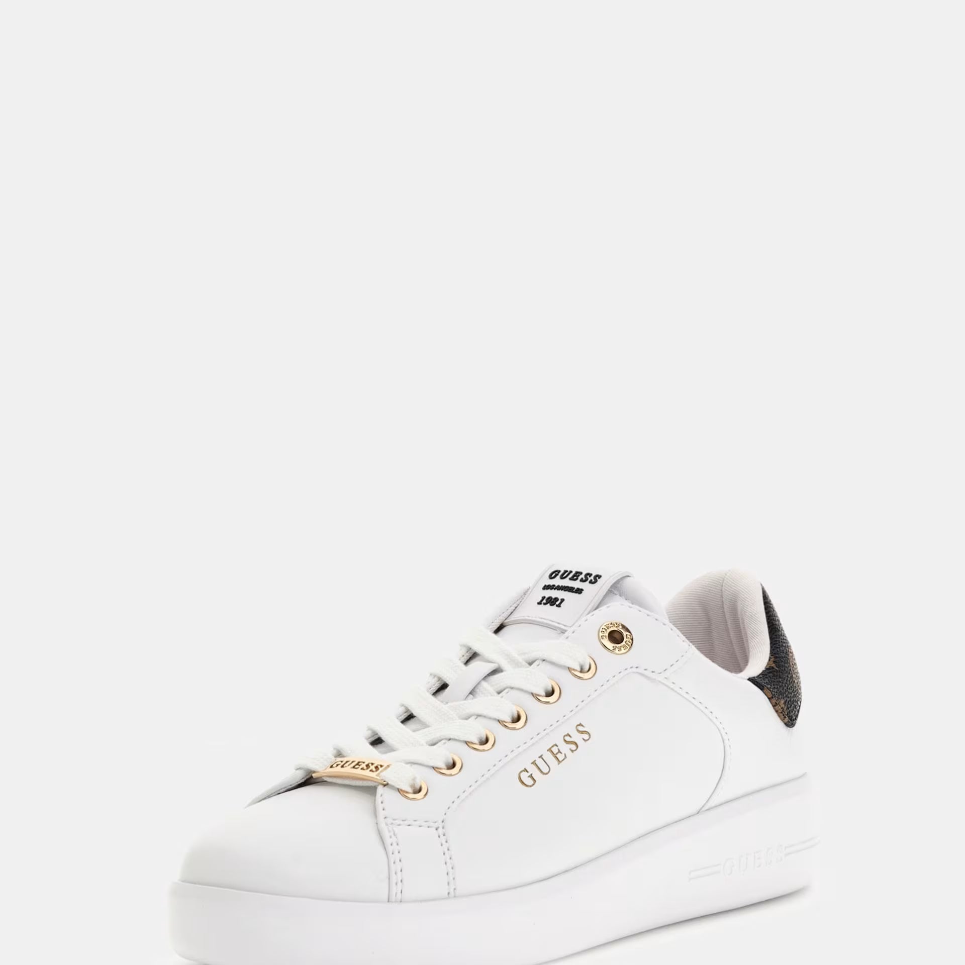 Guess Sneaker Roki 4G Logo Peony Bianco