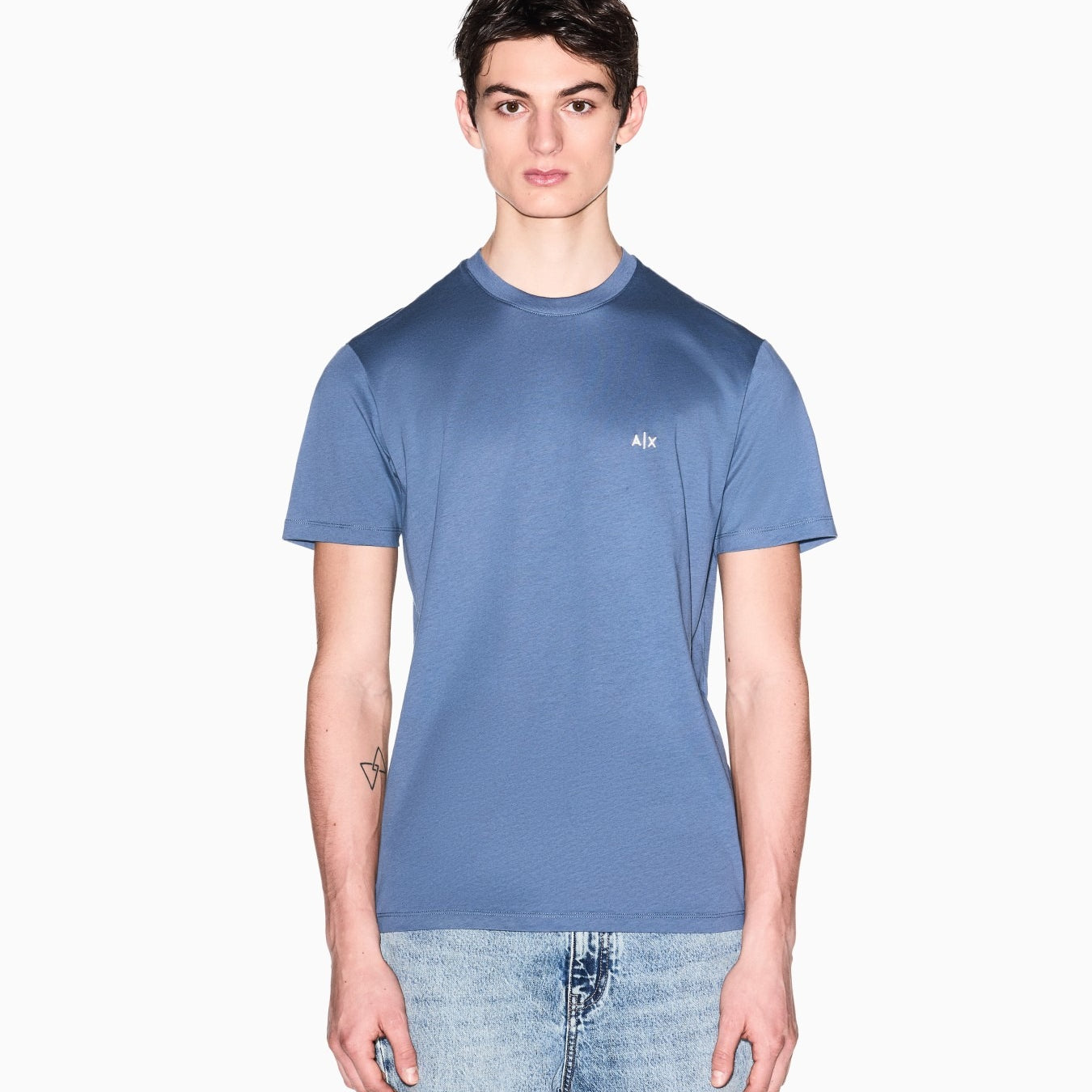 Armani Exchange T-shirt Regular Fit in Cotone