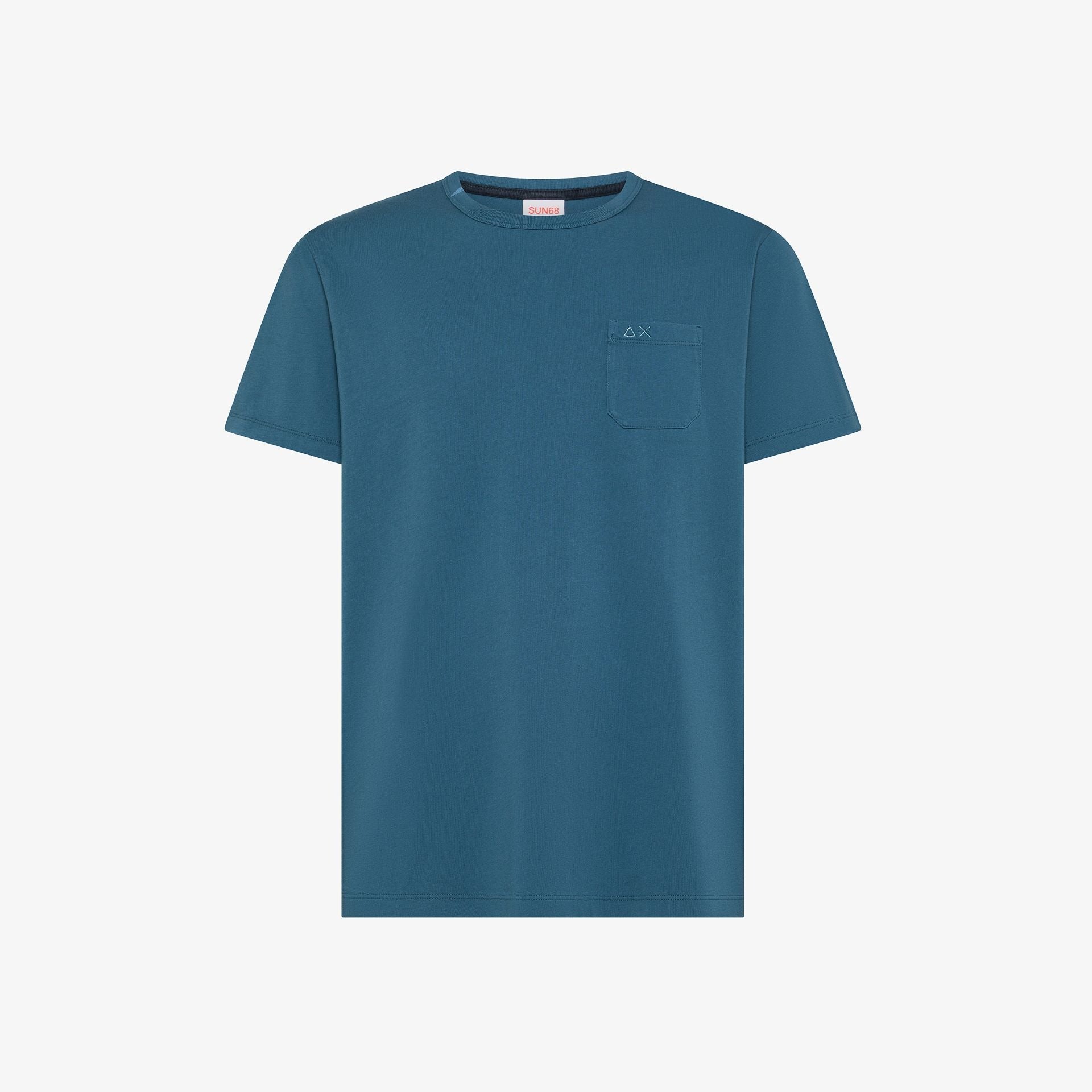 Sun 68 T-shirt Girocollo in Jersey