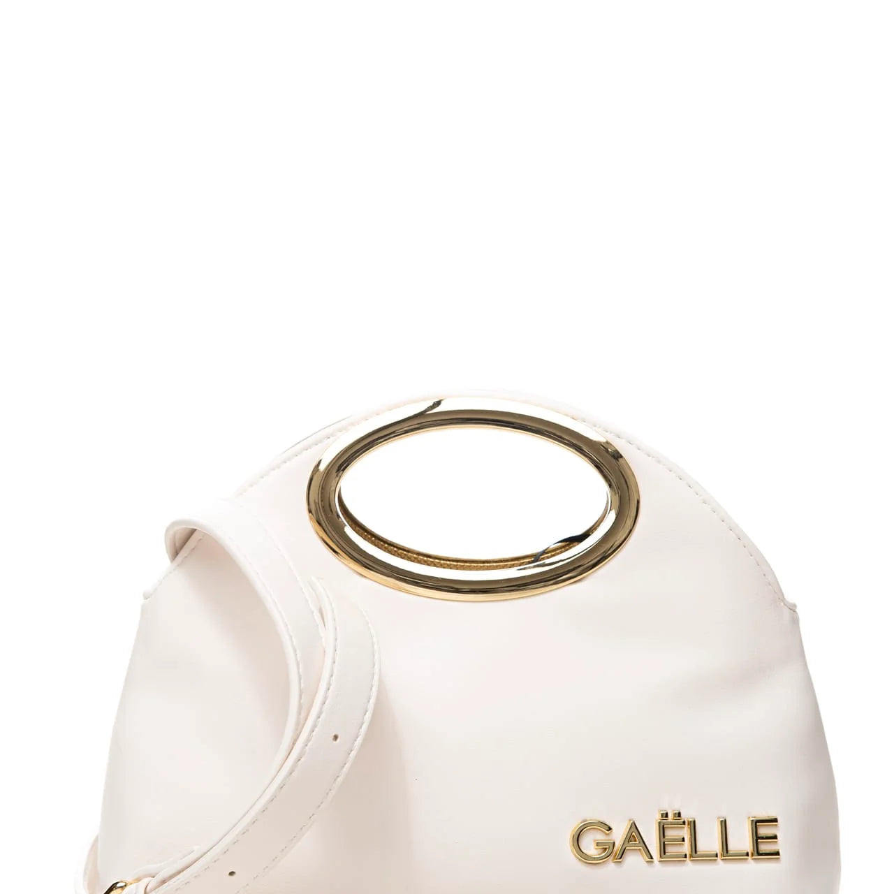 Gaelle Borsa a Mano con Tracolla e Logo Lettering