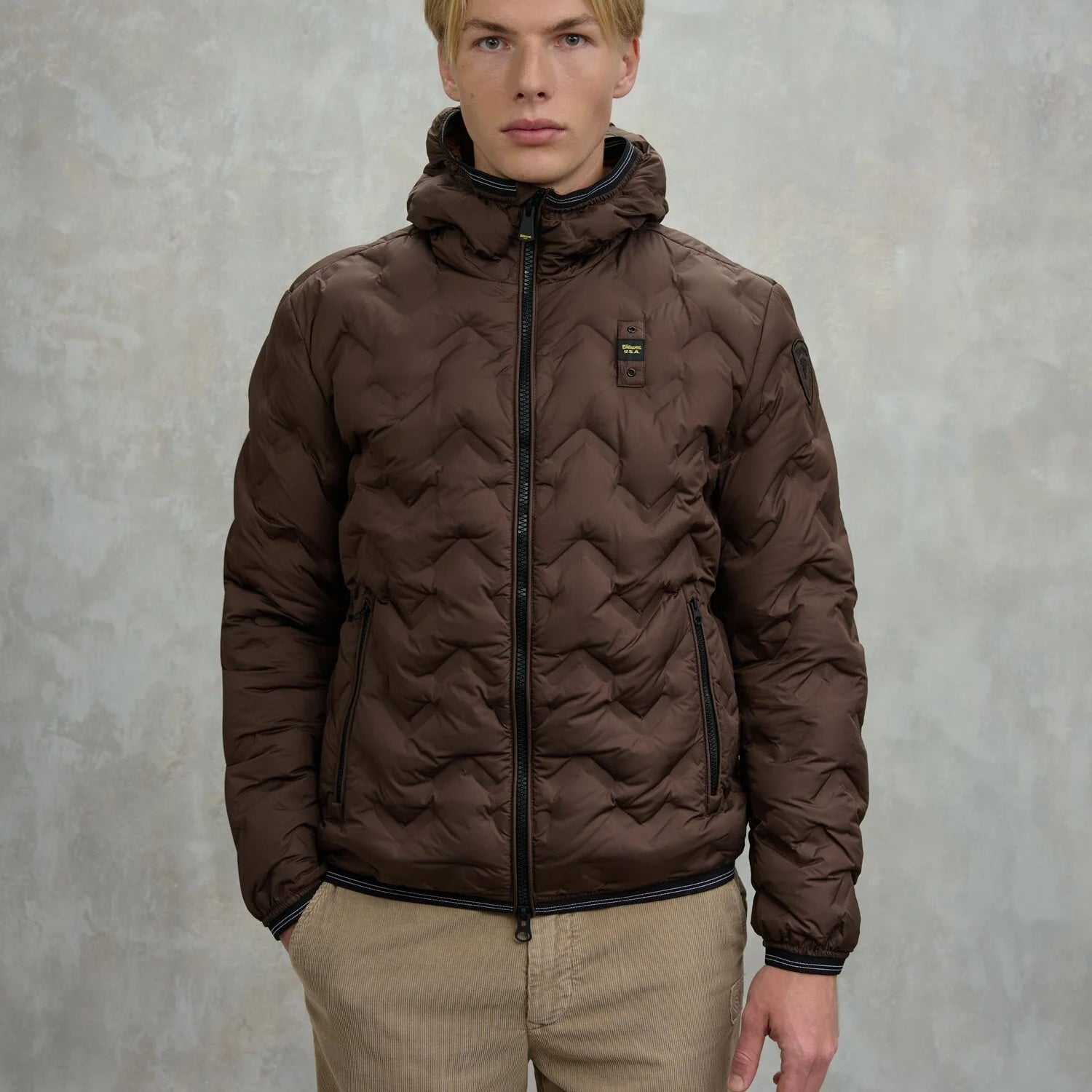 BLAUER USA Piumino Angolare Piery