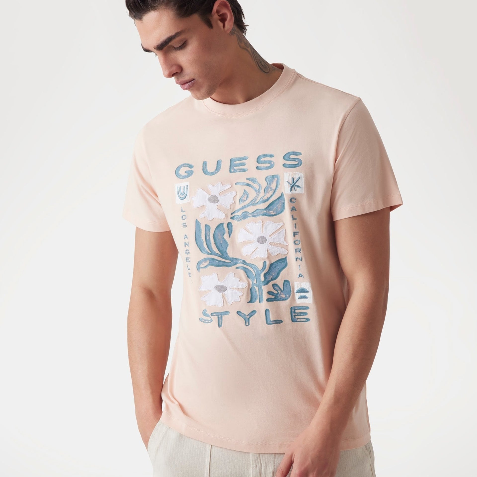 Guess T-shirt Regular con Logo