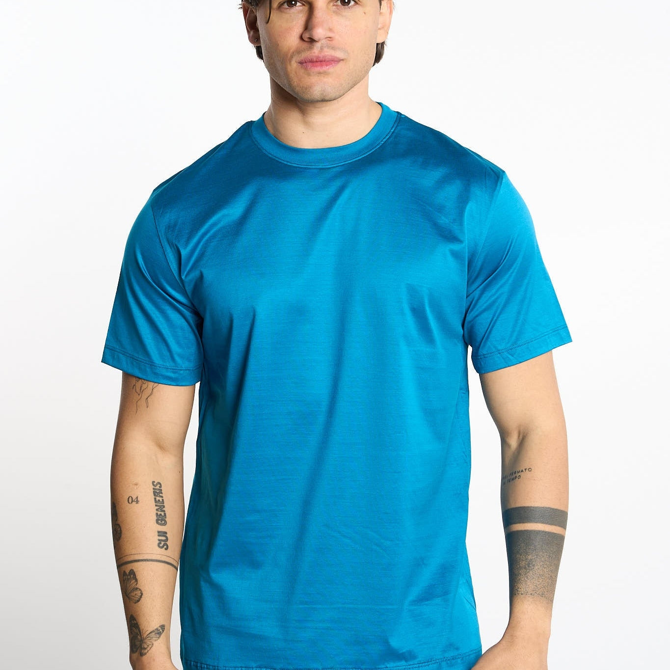 YUU T-shirt Dallas in Filo di Scozia