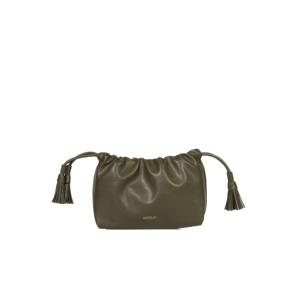 Vicolo Pochette Tassel con Coulisse