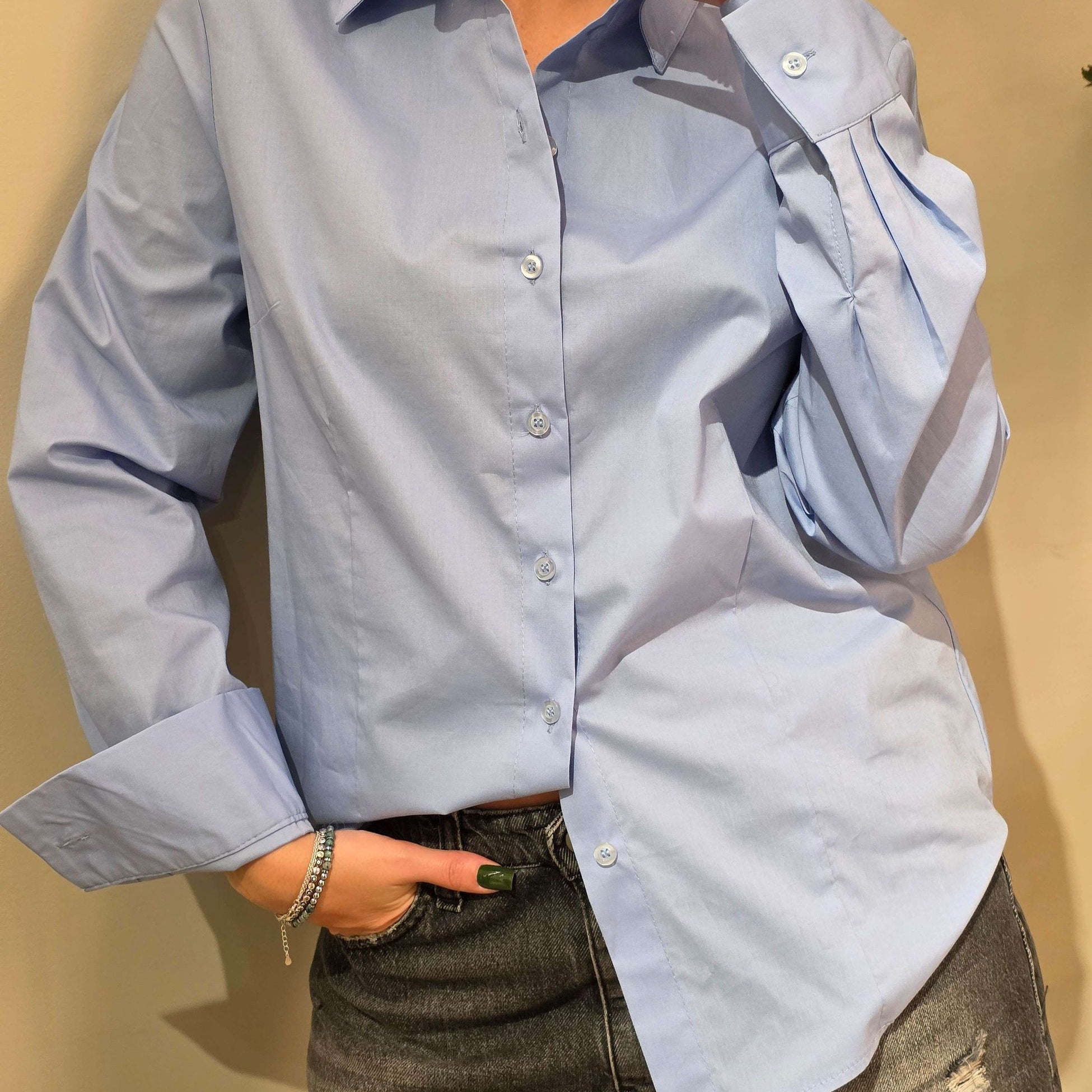 Le Streghe Camicia in Tinta unita