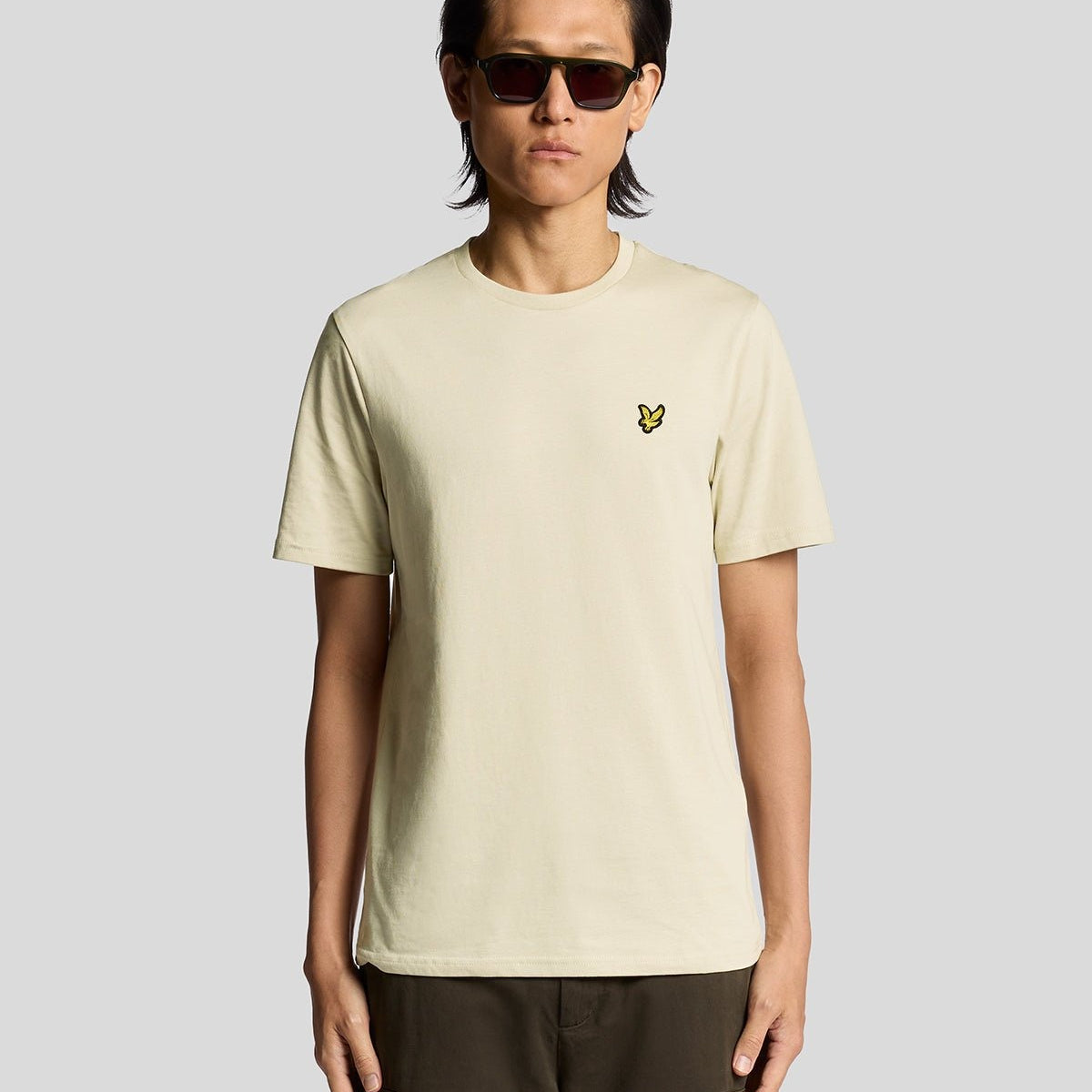 Lyle & scott T-shirt Girocollo in Cotone