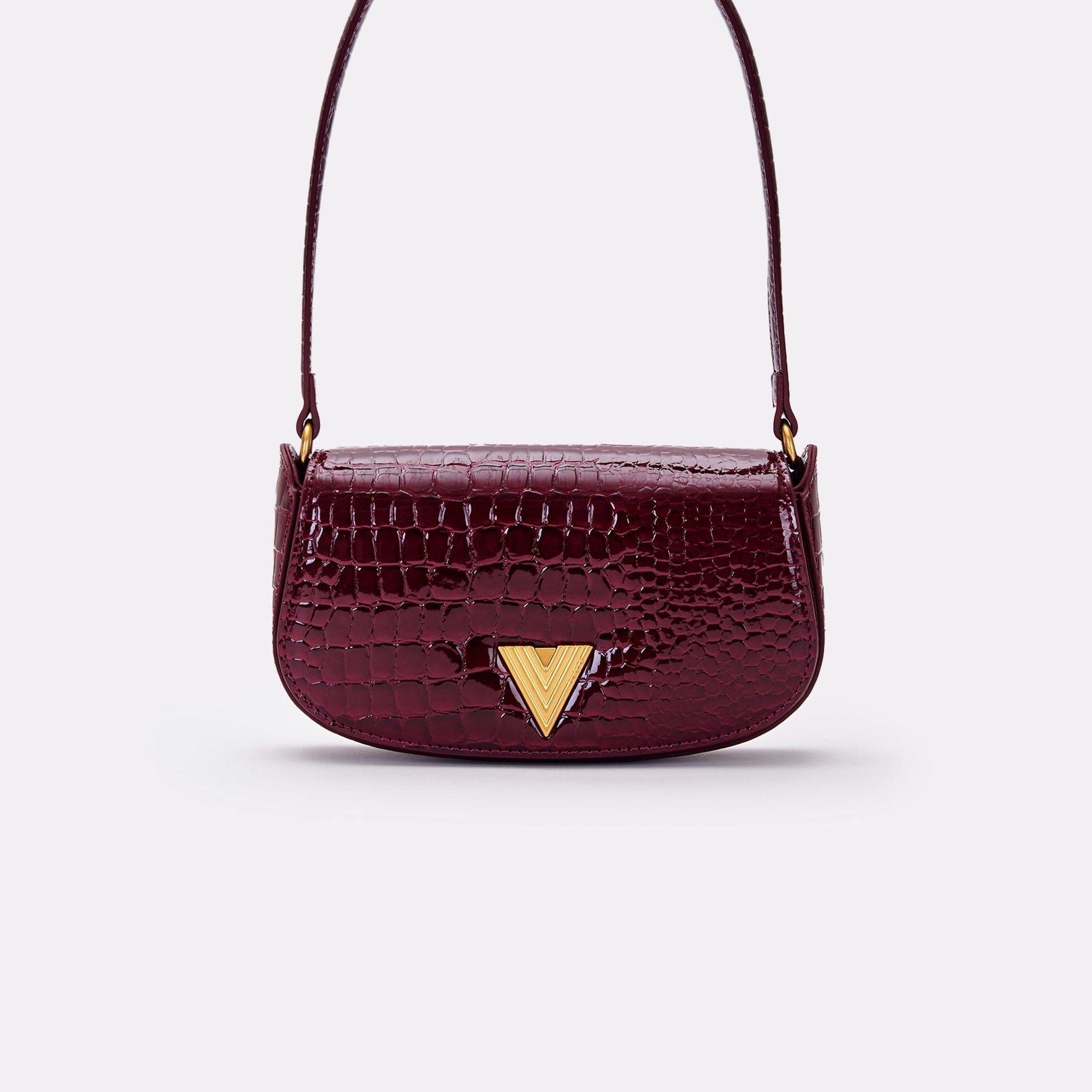 Vicolo Borsa Clap Effetto Coccodrillo