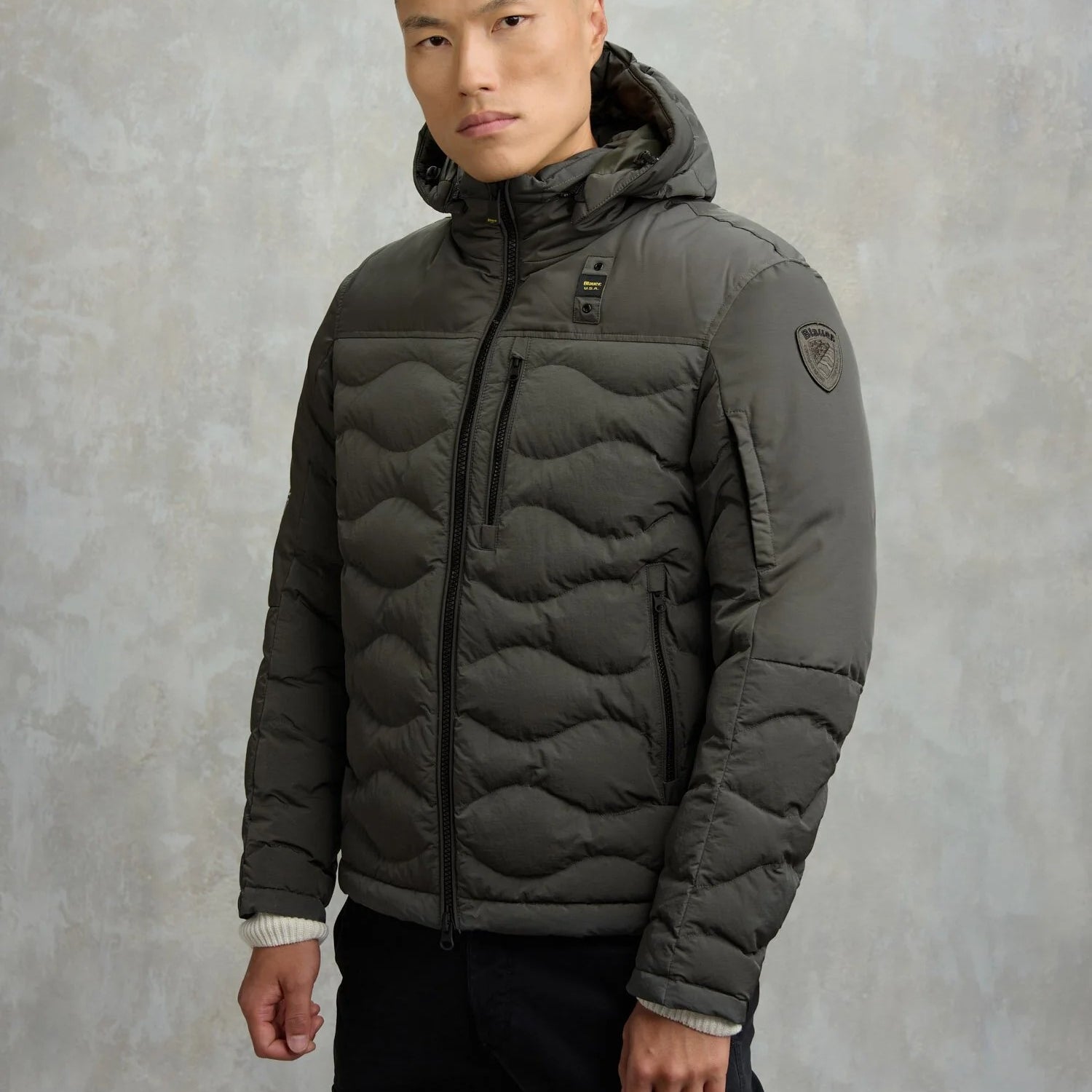 BLAUER USA Giubbetto Effetto Stropicciato Ferwood