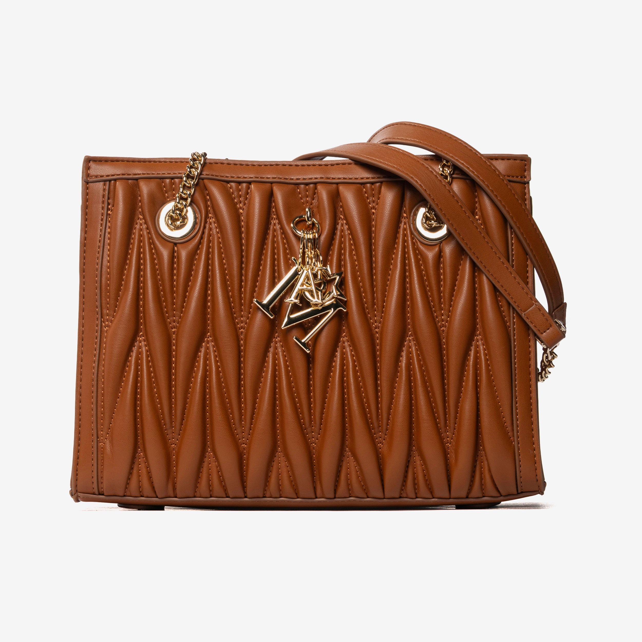 Marc Ellis Borsa con Ciondolo e Tracolla in Metallo