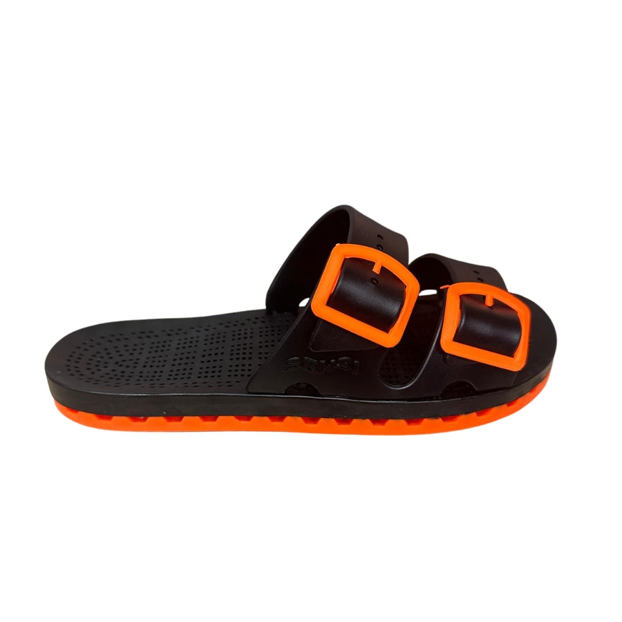 Sensi Ciabatte La Jolla Black Fluo Doppia Fibbia