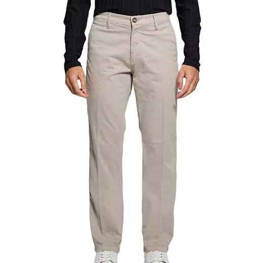GUESS Pantalone Chino con Tasche Filetto