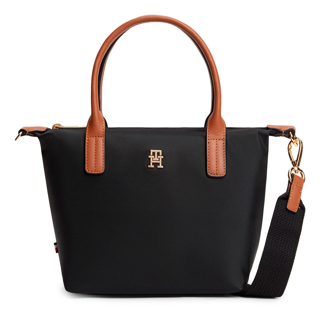 Tommy Hilfiger Borsa Tote con Tracolla in Tessuto