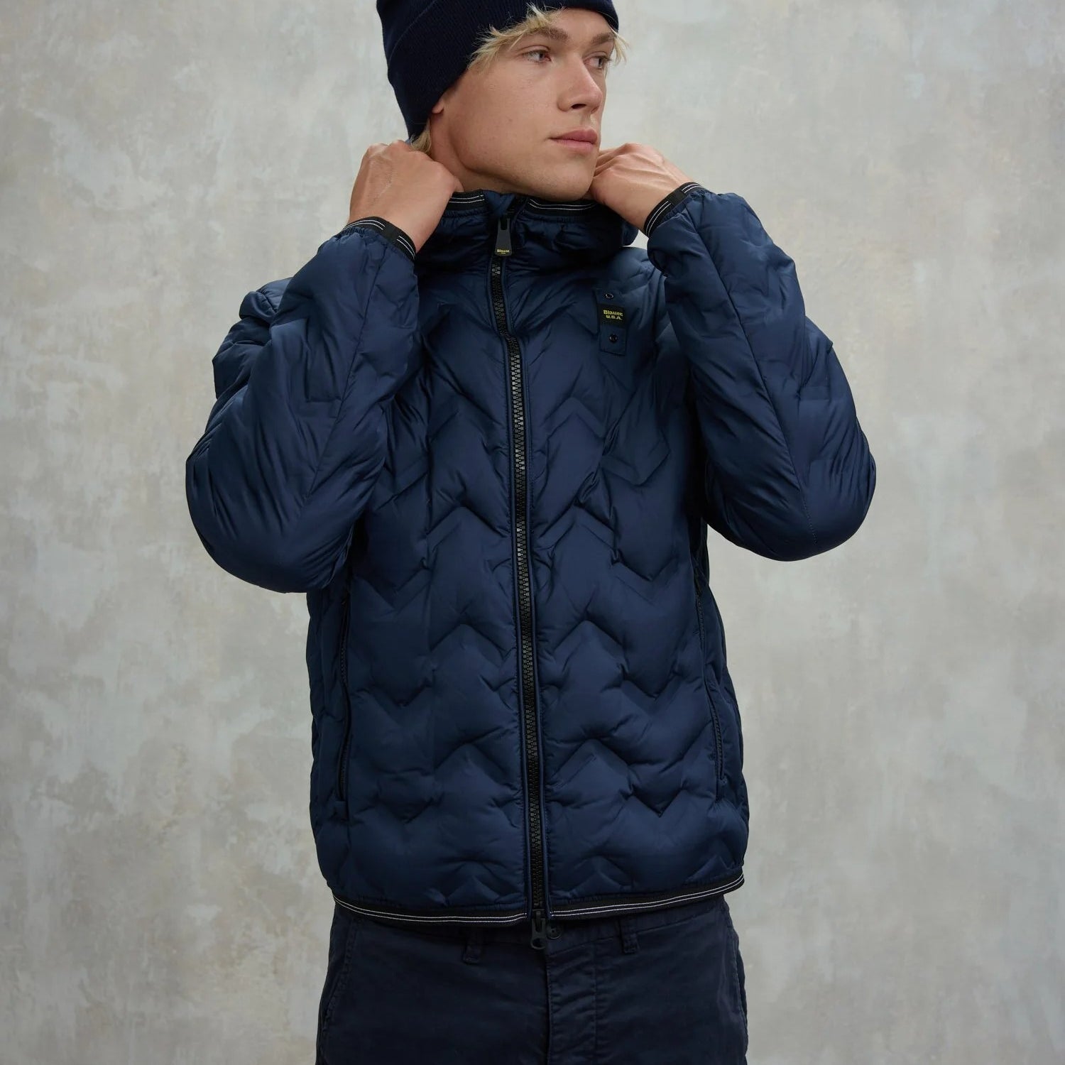 BLAUER USA Piumino Angolare Piery