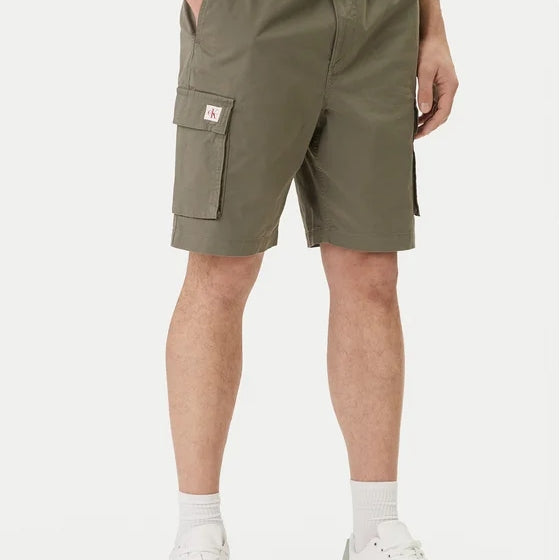 Calvin Klein Jeans Bermuda Cargo in Cotone