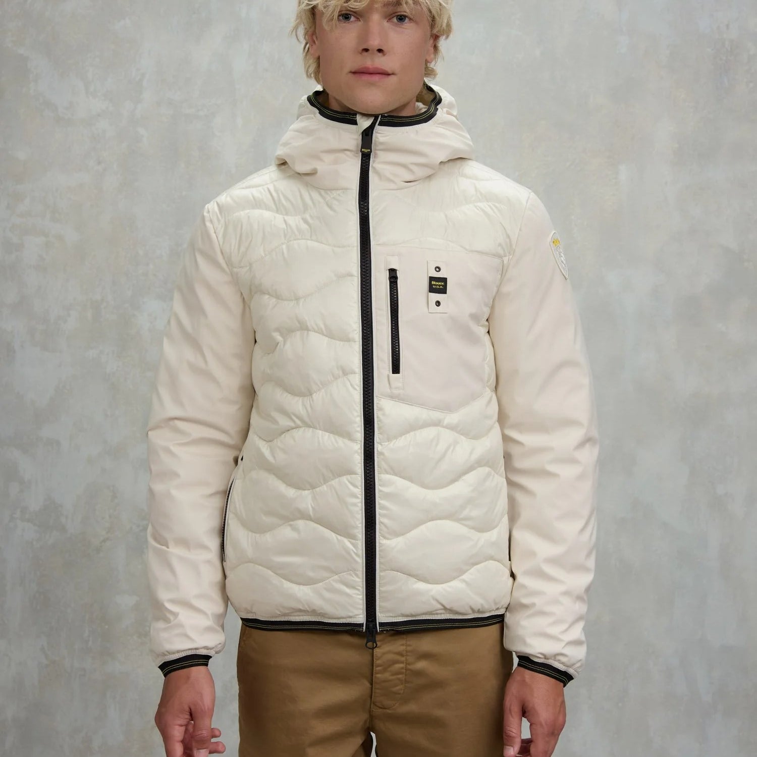 BLAUER USA Piumino Imbottitura Mista Albert
Nero