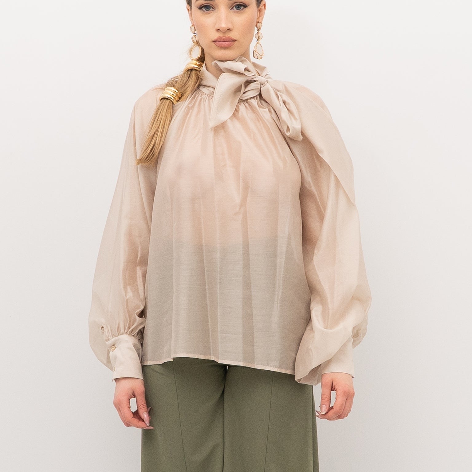 Vicolo Blusa con Fiocco
Rosa Antico