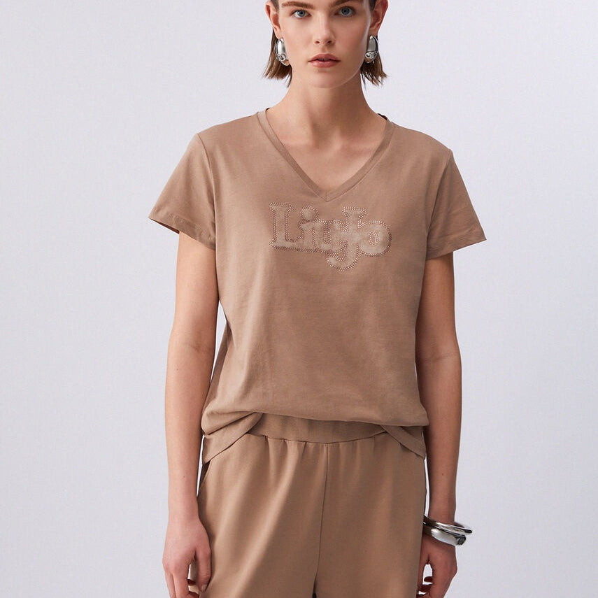 Liu Jo T-shirt con Scollo a V