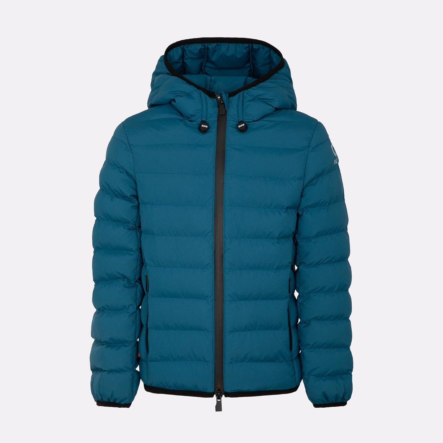 SUNS Piumino Imbottito Modello Bape Lady Travel con Cappuccio