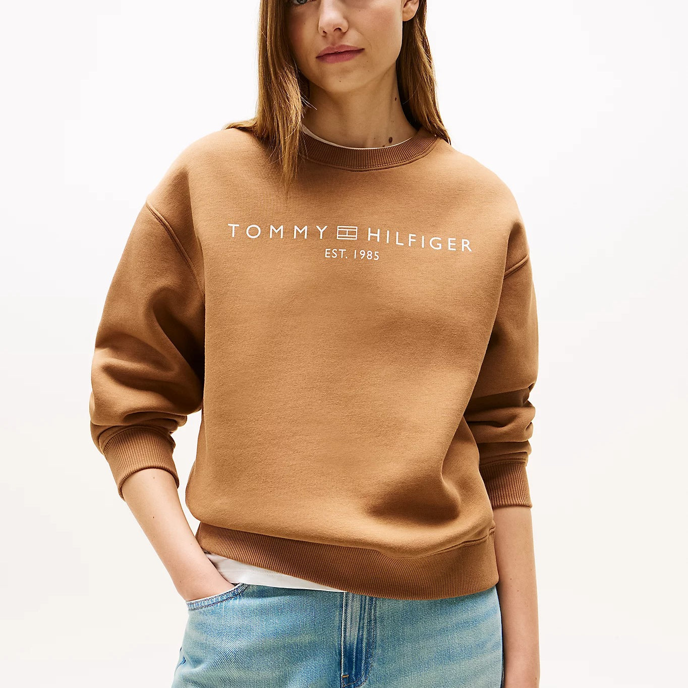 Tommy Hilfiger Felpa Scritta Logo