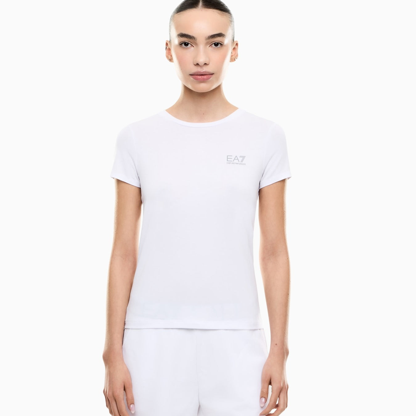 Armani EA7 T-shirt in Tessuto Tecnico Natural Ventus7 ASV
Bianco