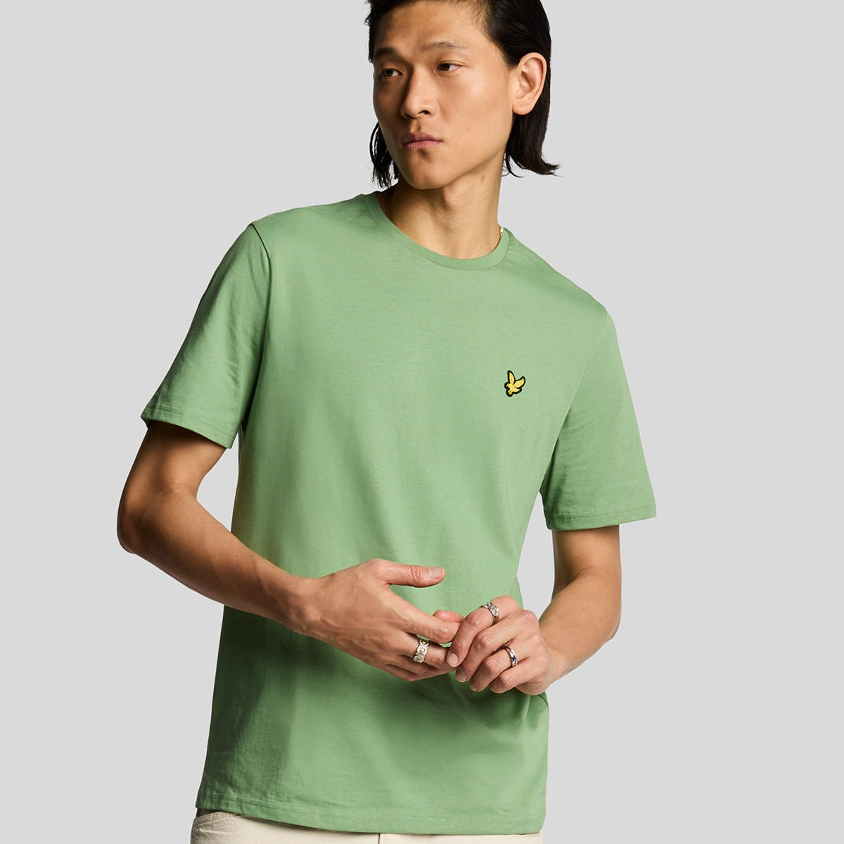 Lyle & scott T-shirt in Tinta Unita