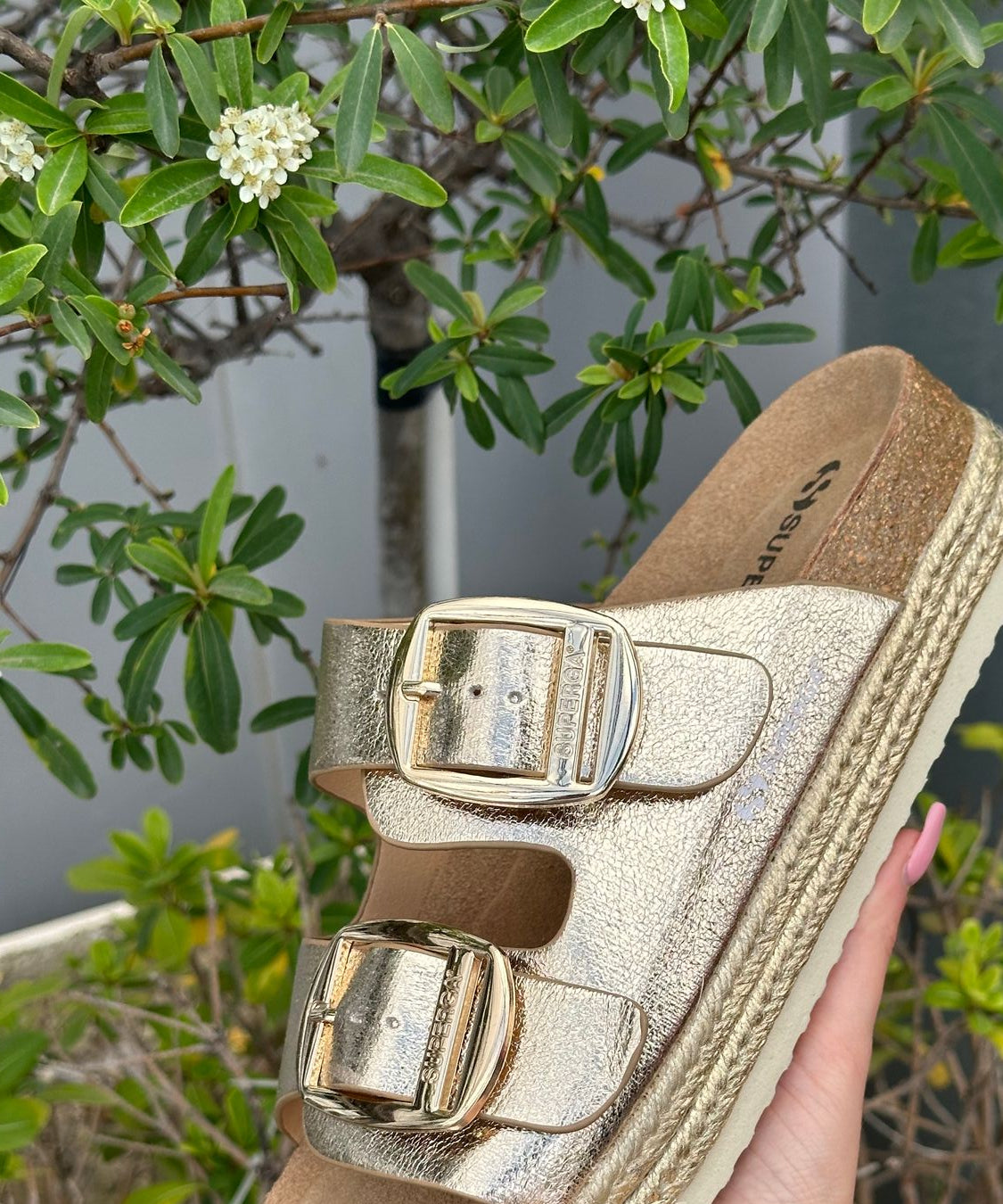 Superga Ciabatta con Doppia Fascia