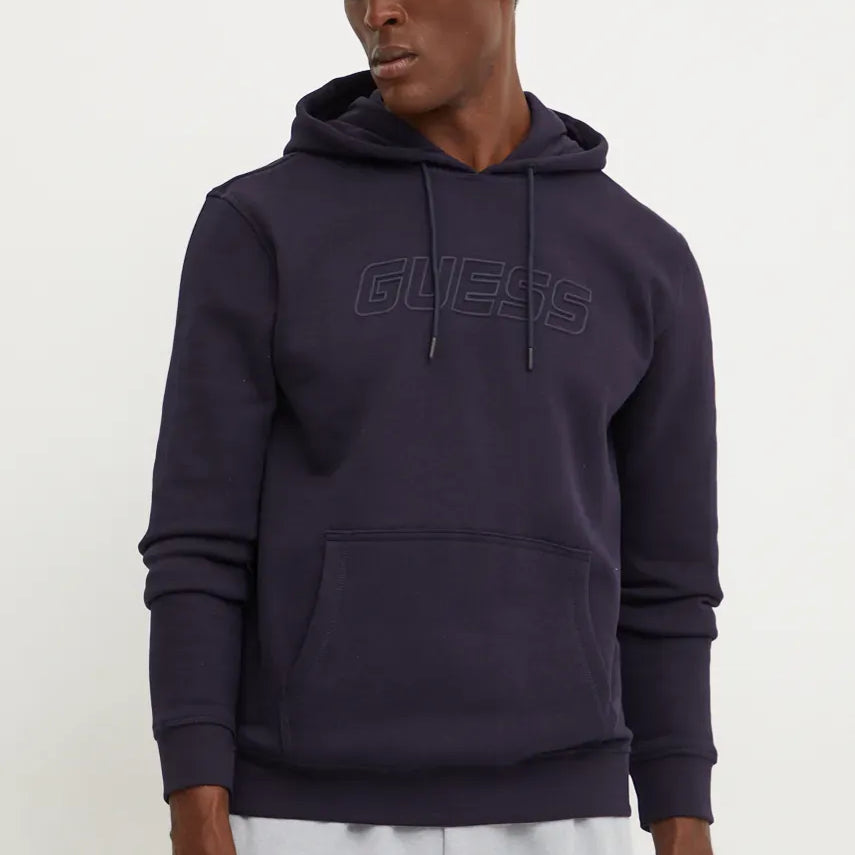 Guess Felpa Manica Lunga con Cappuccio