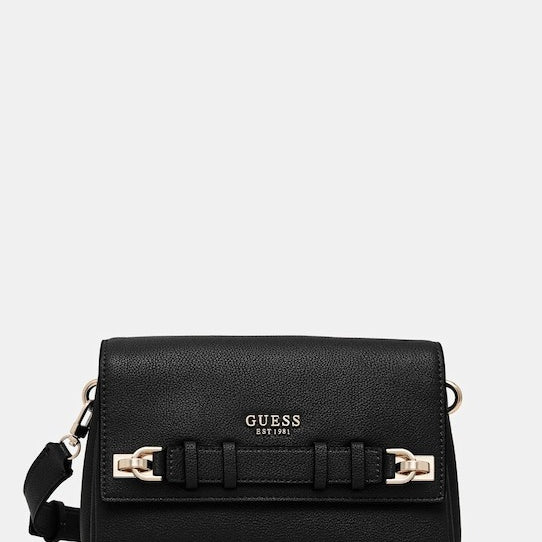 Guess Borsa a Tracolla Linea Gregoria con Dettagli sul Davanti