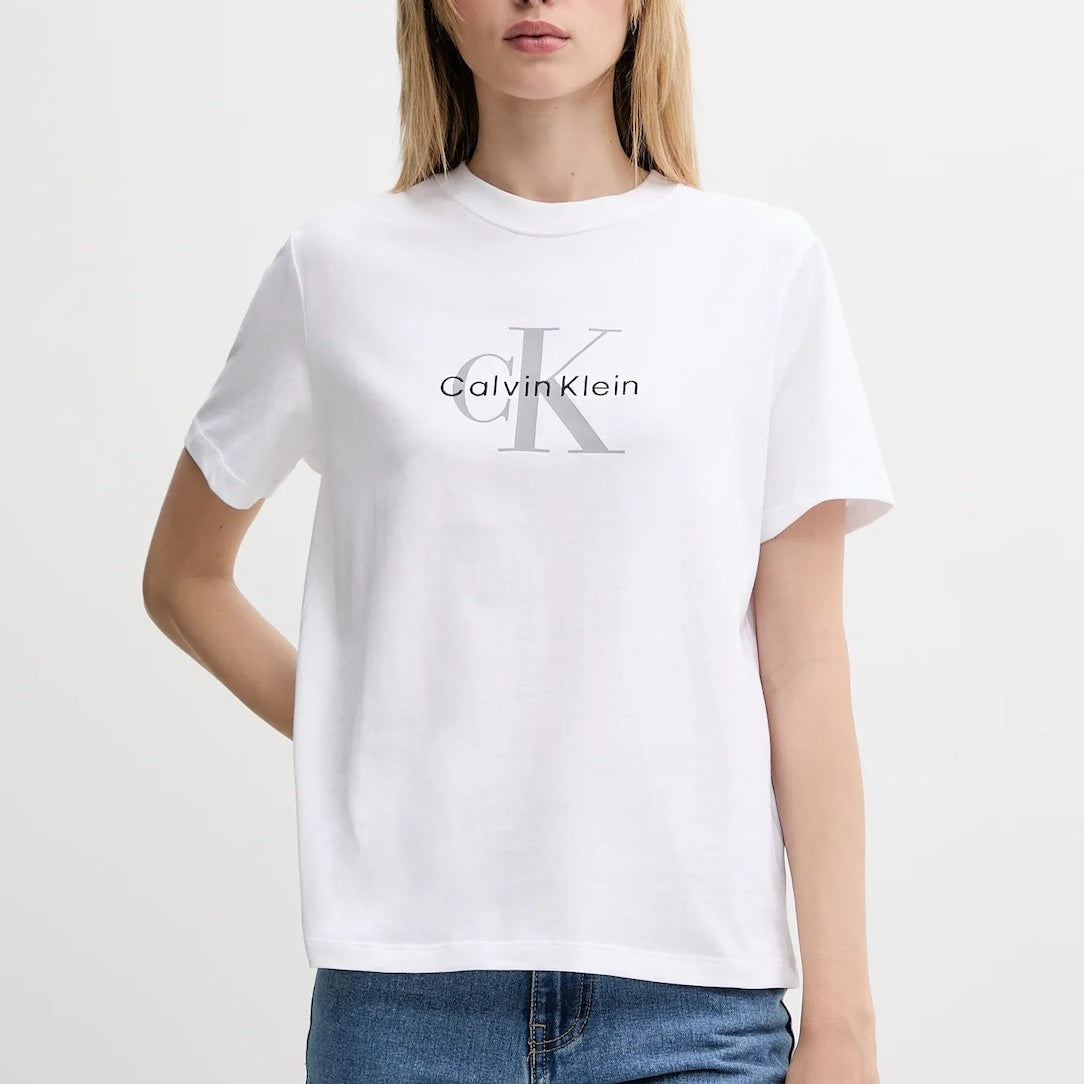 Calvin Klein Jeans T-shirt con Monogramma con Logo