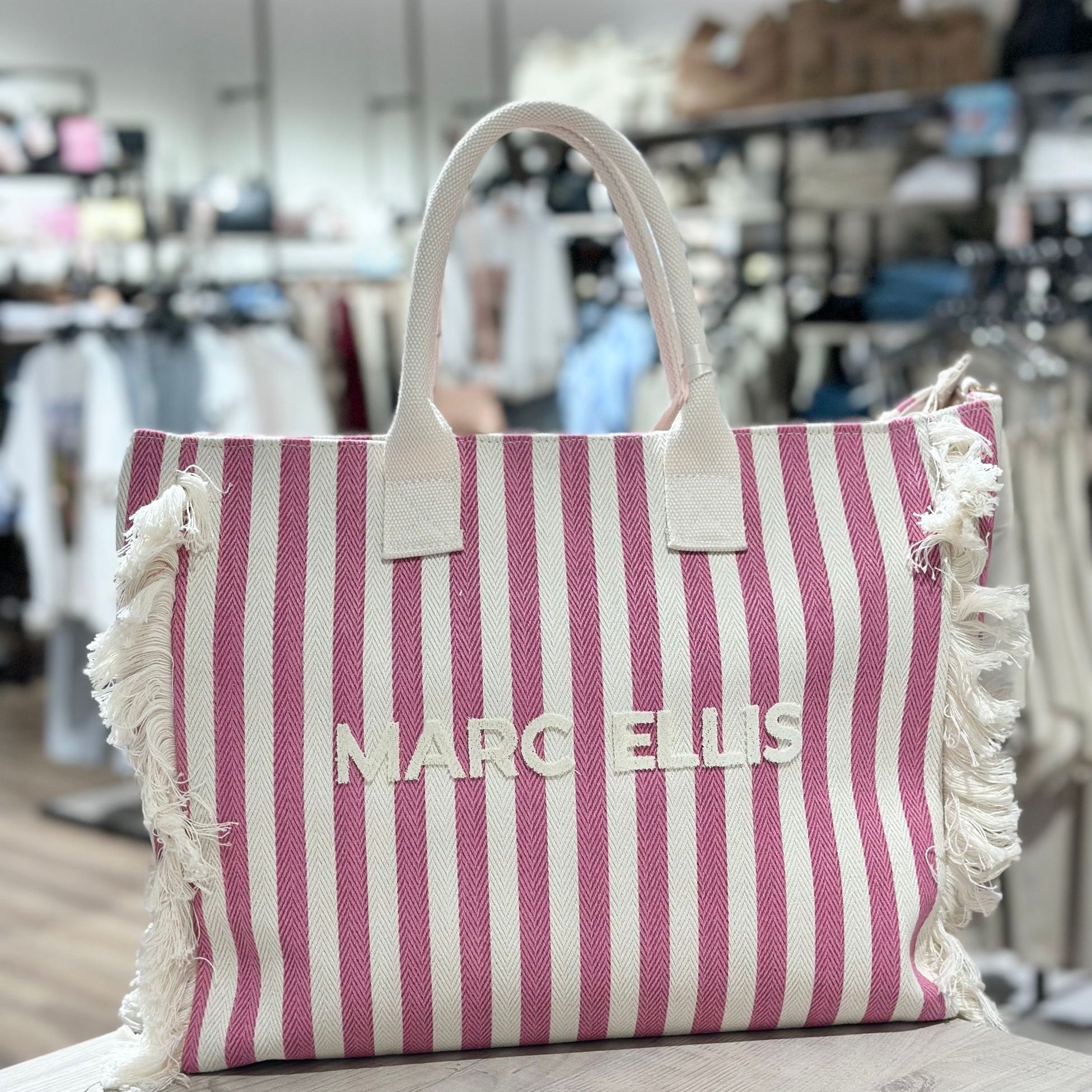 Marc Ellis Borsa Tote S. Joan a righe