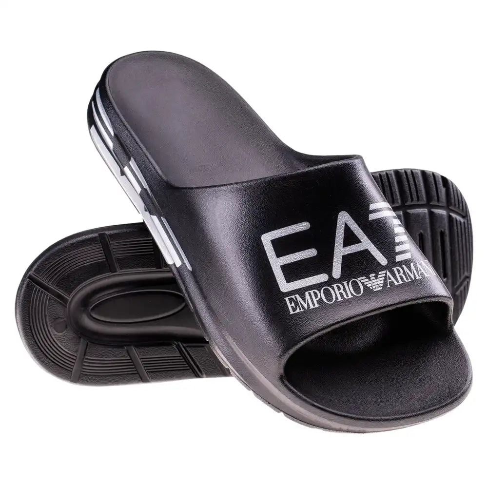 Armani EA7 Ciabatta in Gomma con Logo