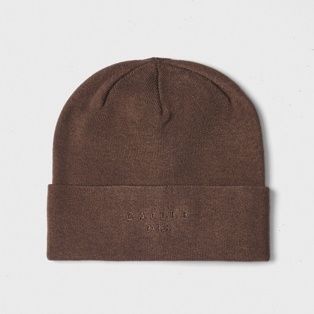 Gaelle Paris Berretto in Maglia con Logo Ricamato