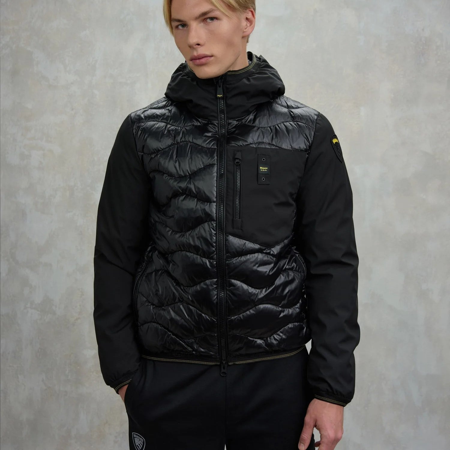 BLAUER USA Piumino Imbottitura Mista Albert
Nero