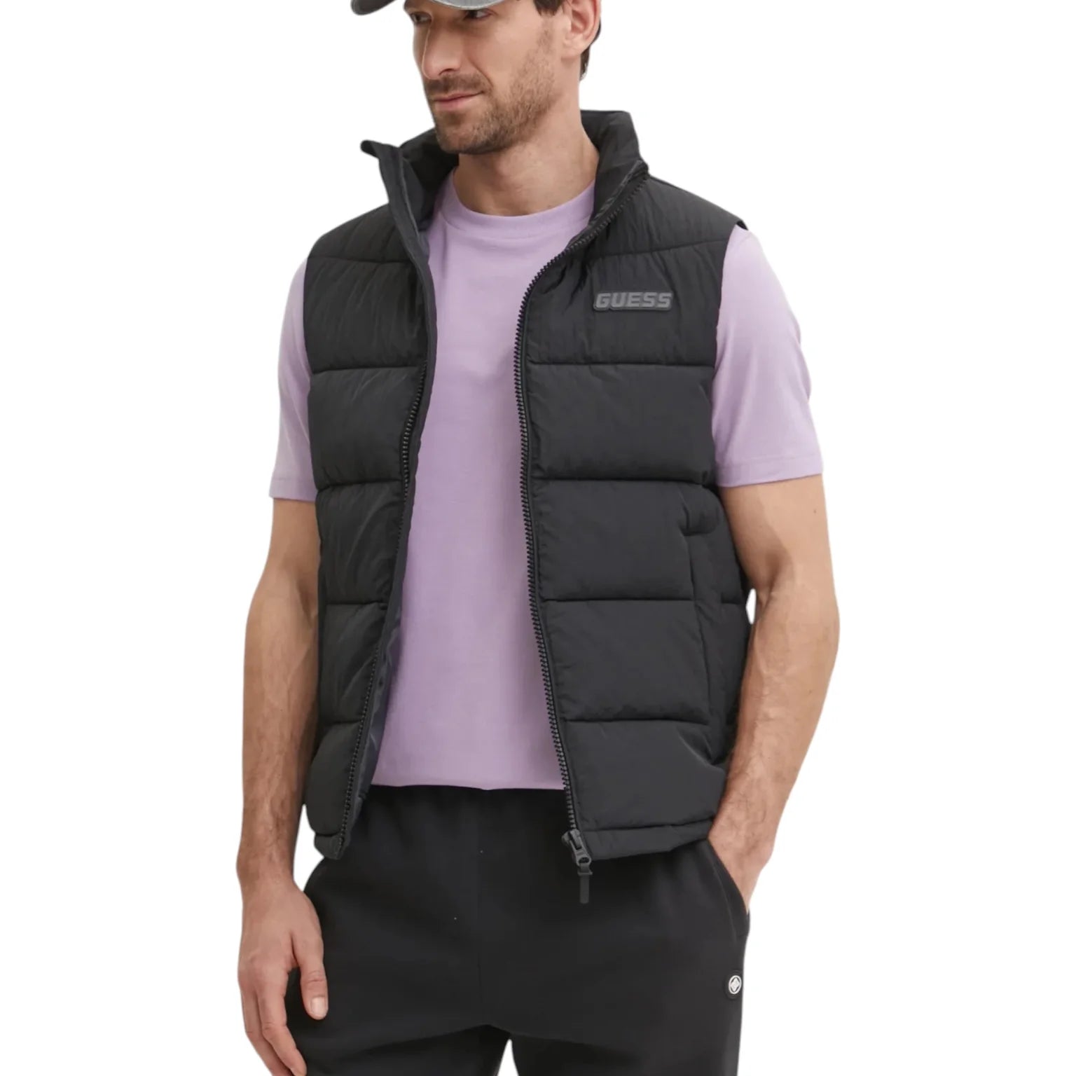 Guess Gilet Smanicato Rohan Imbottito Nylon