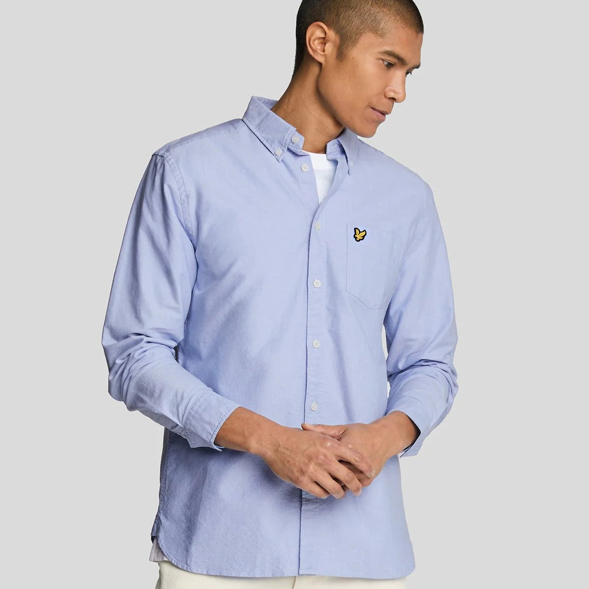 Lyle& Scott Camicia Colletto Oxford