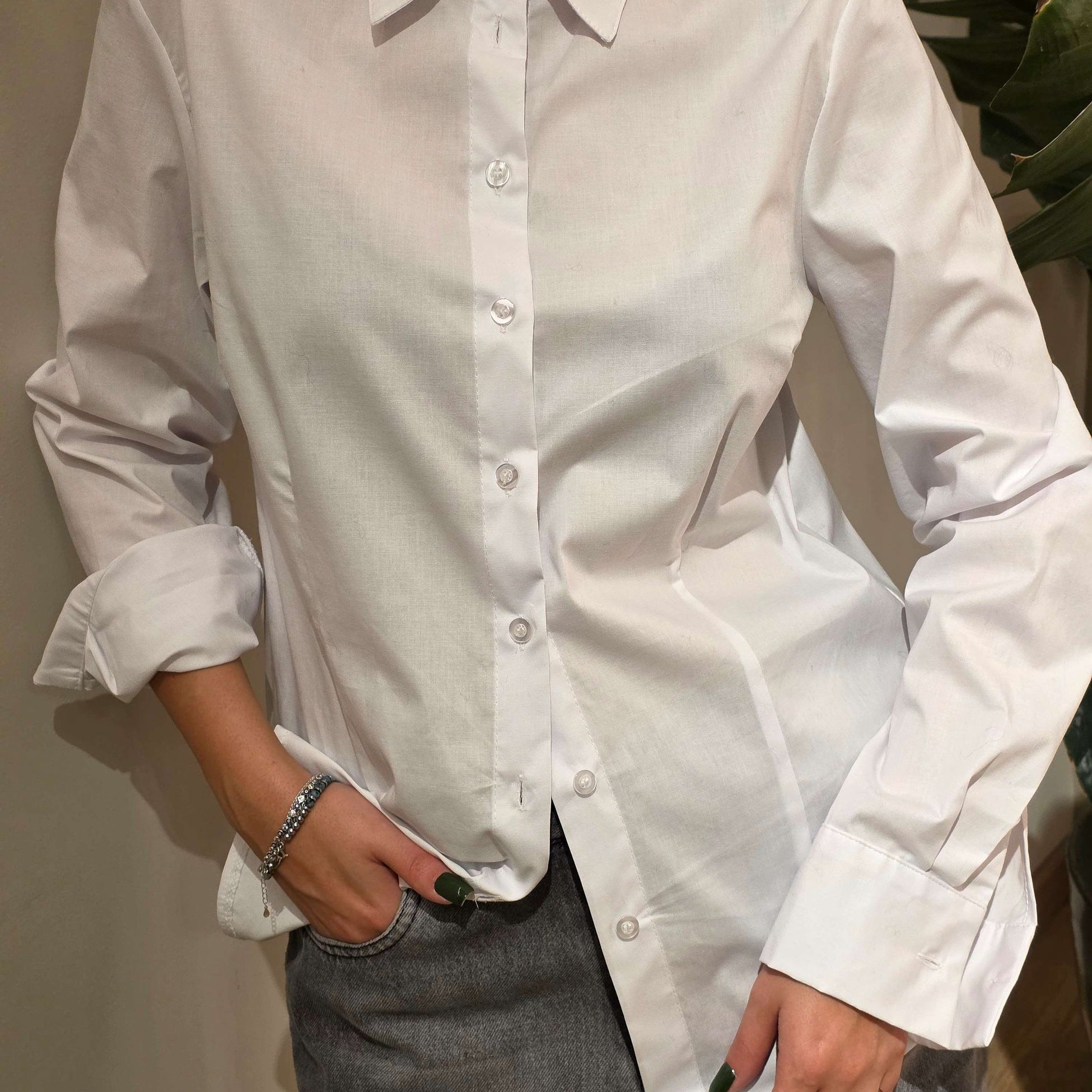 Le Streghe Camicia in Tinta unita